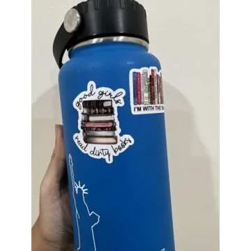 Good Girls Read Dirty Books Vinyl Waterproof Sticker, Spicy Romance Sticker, Dark Romance Sticker, Bookish Decal, Spicy Girl Love Reading, Smut Stickers 2in