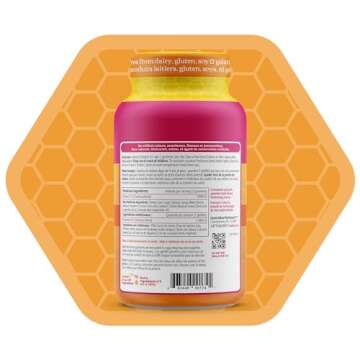 HONIBE Bone Health Vitamin D3 Gummies 70 Count