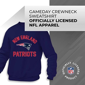 NFL New England Patriots Crewneck Sweatshirt - Game Day Style