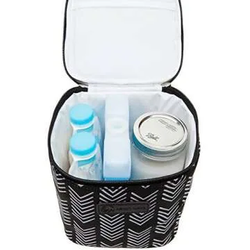 Stylish Cold Gold Cooler Bag for Breastmilk Transport