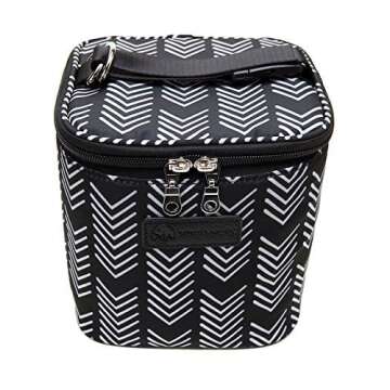 Stylish Cold Gold Cooler Bag for Breastmilk Transport