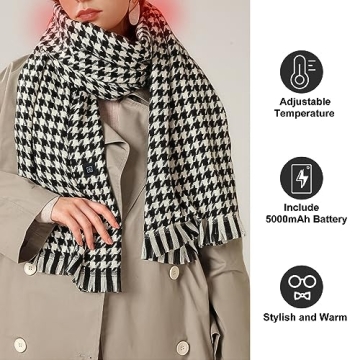 Comfortable Heated Scarf for Stylish Winter Warmth