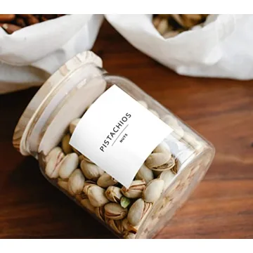 Dekluttr Waterproof Minimalist Pantry Labels for Organizing