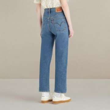 Levi's Women's Premium Ribcage Straight Ankle Jeans