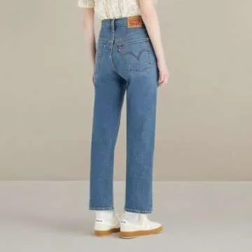 Levi's Women's Premium Ribcage Straight Ankle Jeans