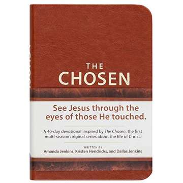 The Chosen: 40 Days with Jesus (Imitation Leather) – Impactful and Inspirational Devotional – Perfect Gift for Confirmation, Holidays, and More