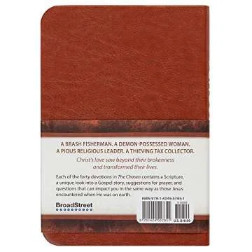 The Chosen: 40 Days with Jesus (Imitation Leather) – Impactful and Inspirational Devotional – Perfect Gift for Confirmation, Holidays, and More