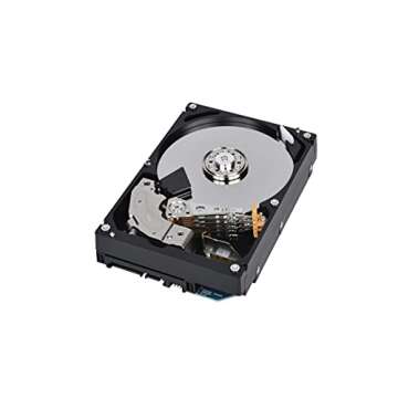 Toshiba N300 4TB NAS 3.5-Inch Internal Hard Drive - CMR SATA 6 GB/s 7200 RPM 256 MB Cache - HDWG440XZSTA
