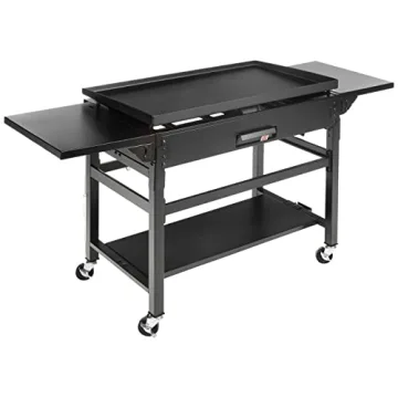 Amazon Basics Outdoor 4 Burner Gas Griddle for Perfect Grilling