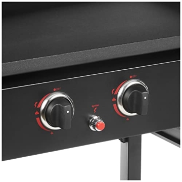 Amazon Basics Outdoor 4 Burner Gas Griddle for Perfect Grilling