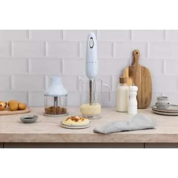SMEG Handheld Immersion Blender - Stylish Kitchen Essential with Blending Power