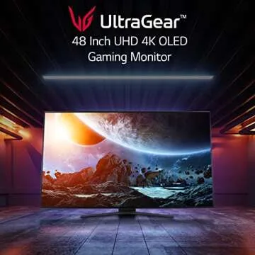 LG 48GQ900-B 48" UHD OLED Gaming Monitor with HDR10