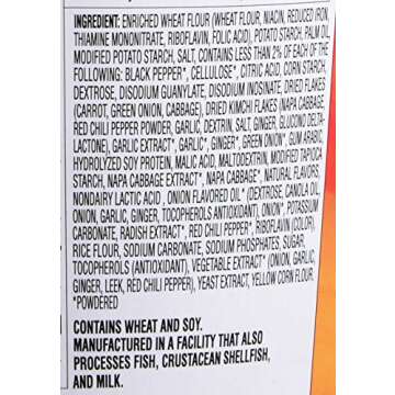 Nongshim Soon Kimchi Vegan Ramen Cups - 6 Pack, Delicious!