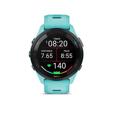 Garmin Forerunner 265 Running Smartwatch: Training Metrics & Recovery, AMOLED