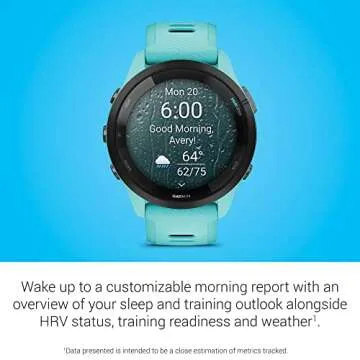 Garmin Forerunner 265 Smartwatch with AMOLED Display
