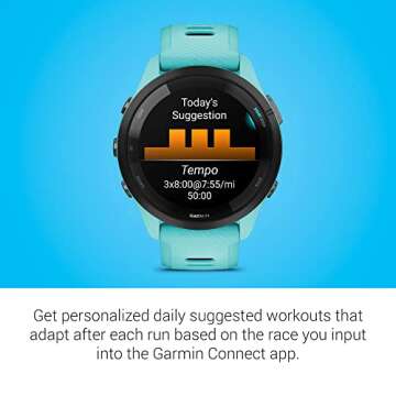 Garmin Forerunner 265 Smartwatch with AMOLED Display