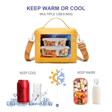 NOL Eco-Friendly Insulated Lunch Bag for All Ages