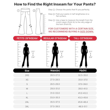 G4Free Petite Wide Leg Dress Pants for Women