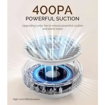 MelodySusie Portable Rechargeable Nail Dust Collector