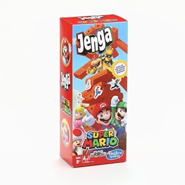 Hasbro Jenga: Super Mario Edition Game Perfect for Ages 8+