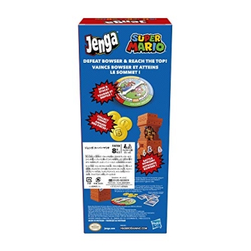 Hasbro Jenga: Super Mario Edition Game Perfect for Ages 8+