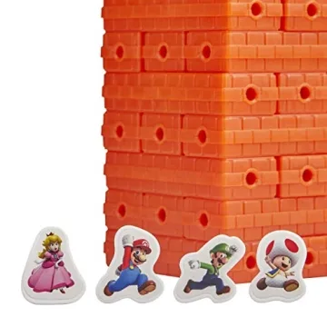 Hasbro Jenga: Super Mario Edition Game Perfect for Ages 8+