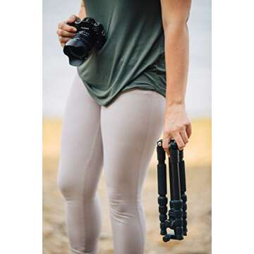 Lightweight Davis & Sanford TR553-P228 Compact Tripod