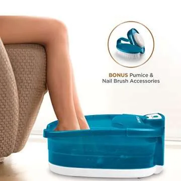 Conair Pedicure Foot Spa - Heat & Bubbles for Relaxation