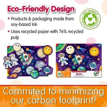 Learning Journey Space Puzzle Lift & Learn for Toddlers