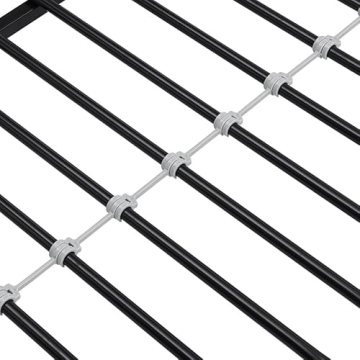 Twin Over Full Metal Bunk Bed with Safety & Style