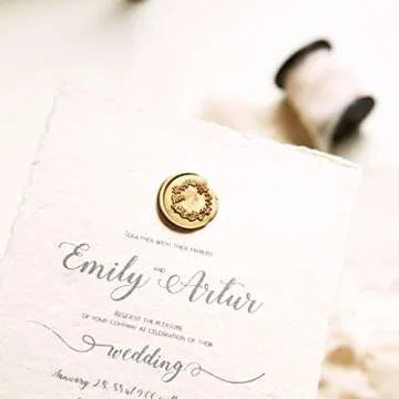 Metallic Antique Gold Wax Seal Sticks for Invitations