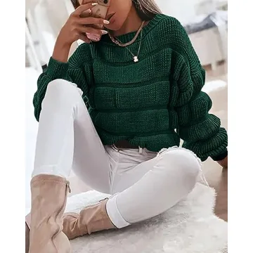 Stylish PRETTYGARDEN Fall Knit Sweater for Women