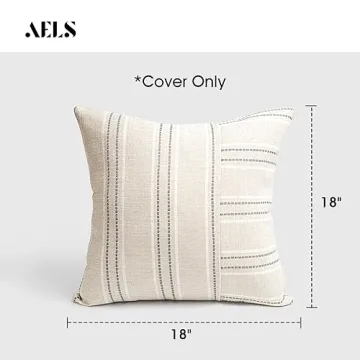 AELS 18x18 Decorative Pillow Covers for Home Decor