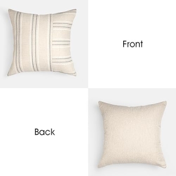 AELS 18x18 Decorative Pillow Covers for Home Decor
