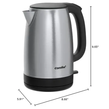 Quality COMFEE' Stainless Steel Electric Tea Kettle