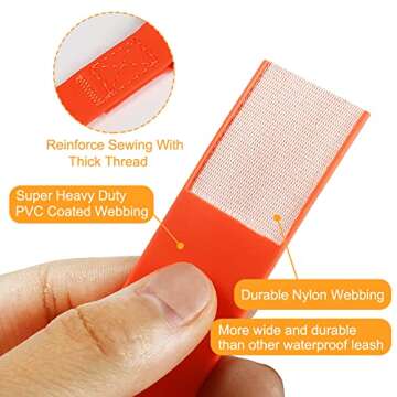 Durable Vivifying Waterproof Dog Leash 32FT for Training