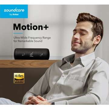 Soundcore Motion+ Bluetooth Speaker with Hi-Res 30W Audio