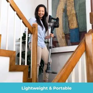 EyeVac Reach Cordless Vacuum - Lightweight Convenience