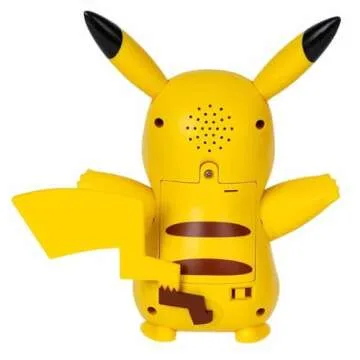 Pokémon Train and Play Deluxe Pikachu - 4.5-Inch Pikachu Figure with Lights, Sounds, and Moving Limbs Plus Interactive Accessories