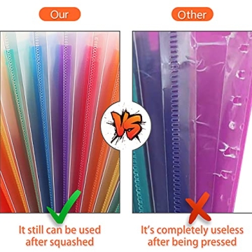 4-Pack 7-Pockets Expanding File Folders for Office and School