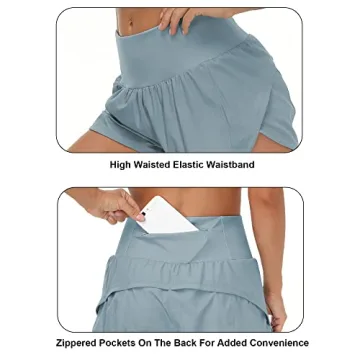 Quick Dry Athletic Running Shorts for Women