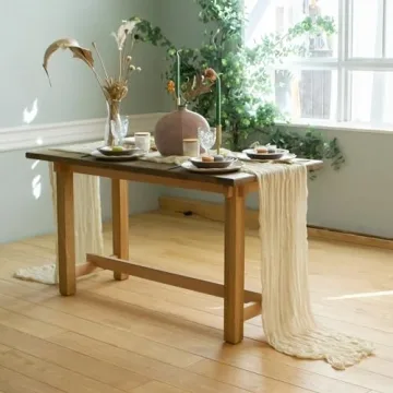 Magic Moment Cheesecloth Table Runner for Elegant Events