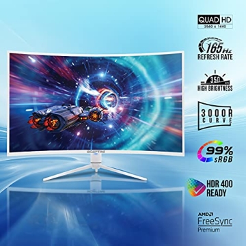 Sceptre 40" Curved QHD Monitor with 165Hz Refresh Rate