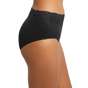 Bali Women's High-Waisted Hi-Cut Comfort Briefs