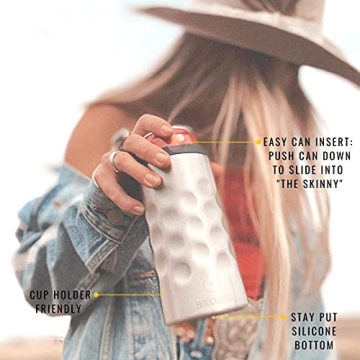 Hooch|Hog Slim Can Cooler Keeps Drinks Ice-Cold