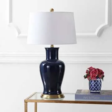 JONATHAN Y Julian 29" Ceramic LED Table Lamp