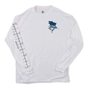 Fishing Ruler T-Shirt for Salt Water Fishermen