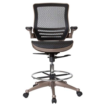 Ergonomic Mesh Office Chair with Foot Ring