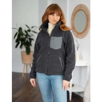 Luvamia Sherpa Women's Jacket - Cozy Winter Essential