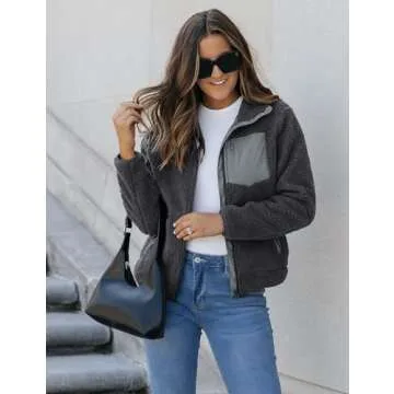 Luvamia Sherpa Women's Jacket - Cozy Winter Essential